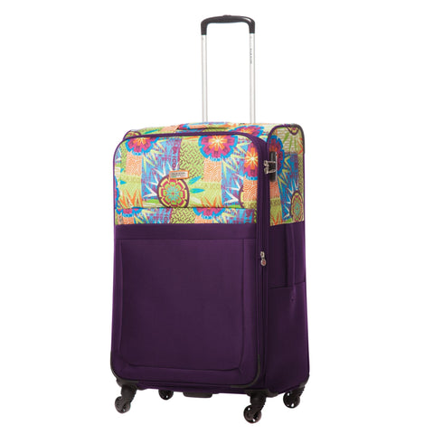 Ella Icon TROLER RIO TEXTIL MOV 77x46x29 cm 1131 - Ella Icon