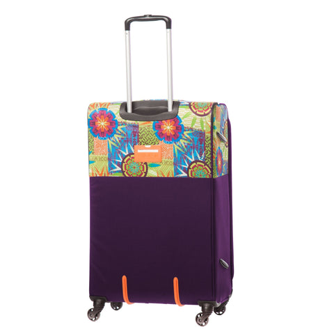 Ella Icon TROLER RIO TEXTIL MOV 77x46x29 cm 1131 - Ella Icon