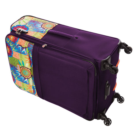 Ella Icon TROLER RIO TEXTIL MOV 77x46x29 cm 1131 - Ella Icon