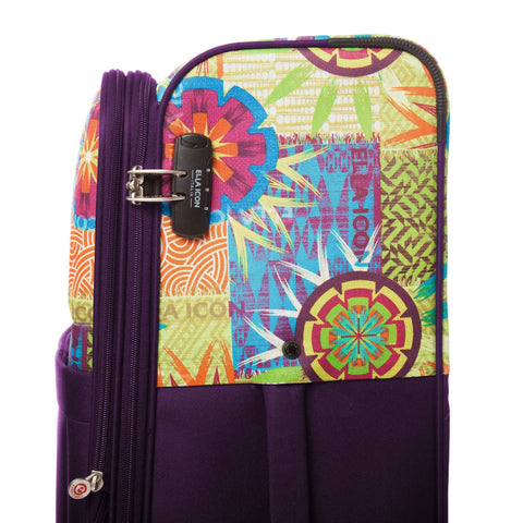 Ella Icon TROLER RIO TEXTIL MOV 77x46x29 cm 1131 - Ella Icon