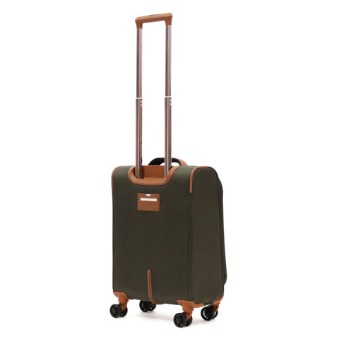 Ella Icon - Troler Atena Verde Textil - 55X36X22 Cm