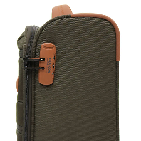 Ella Icon - Troler Atena Verde Textil - 55X36X22 Cm