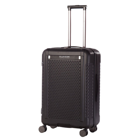 ELLA ICON TROLER OPTIC NEGRU 70x46x27 cm - 1290 - Ella Icon