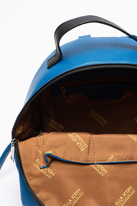 Rucsac mic cu buzunar exterior Alma, Albastru inchis 26x28x13CM
