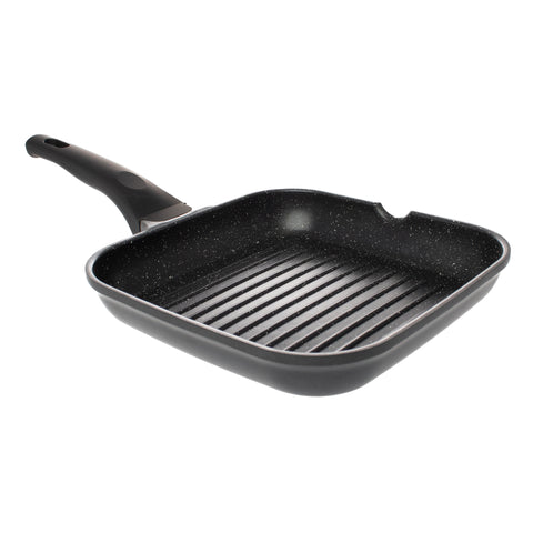 Tigaie Grill, Aluminiu turnat, 24 cm