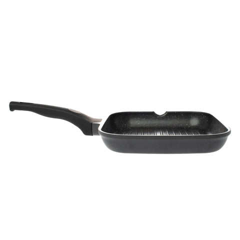 Tigaie Grill, Aluminiu turnat, 24 cm