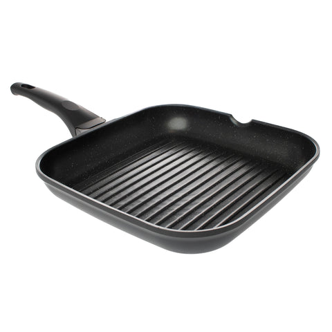 Tigaie Grill, Aluminiu turnat, 28 cm