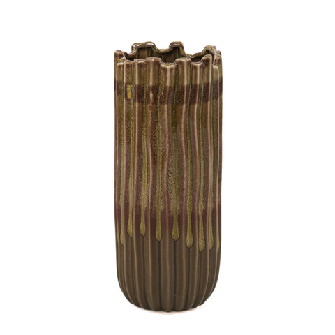 Vaza Algae, Ceramica, Maro, 22cm