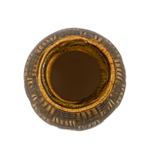 Vaza Sty, Ceramica, Maro, 19cm