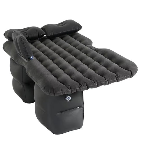 Saltea gonflabilă auto pentru bancheta din spate negru 130×80×12cm