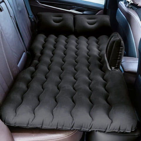Saltea gonflabilă auto pentru bancheta din spate negru 130×80×12cm