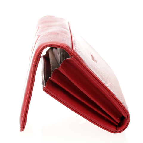 Ella Icon - Portofel De Dama Heart, Rosu, 11x21x2cm