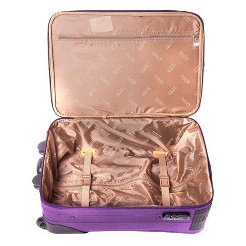 ELLA ICON TROLER NEO MOV CU PRINT 54x35x17 cm 1251 - Ella Icon