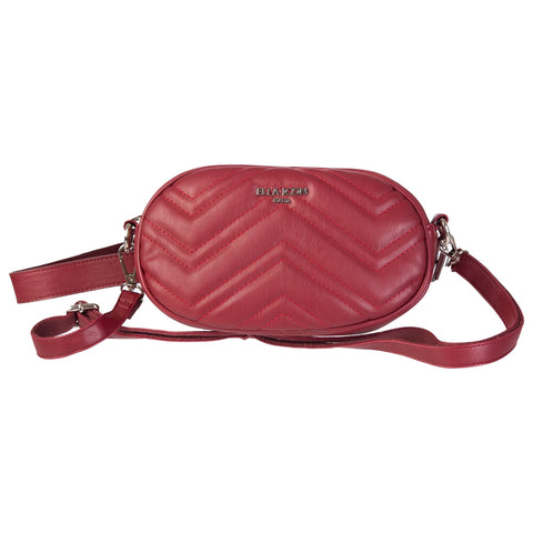 ELLA ICON BORSETA DAMA VIENNA BORDO 13x21x8 CM - 1390 - Ella Moda It