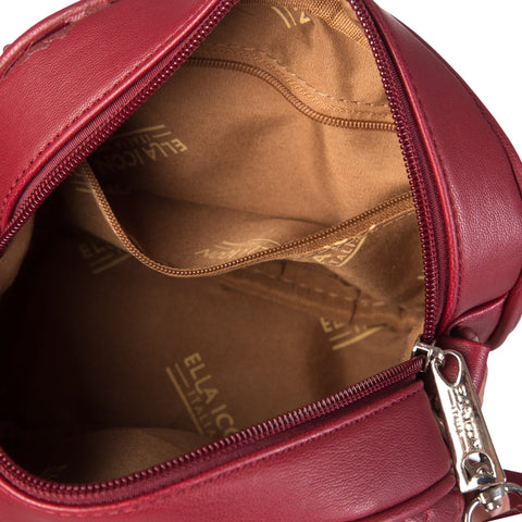 Ella Icon - Borseta de Dama Vienna - Bordo