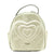 Ella Icon Rucsac De Dama Heart Argintiu 24*27*11 Cm