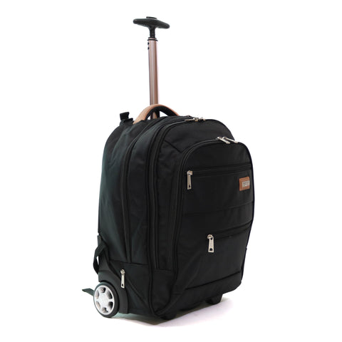 Rucsac Tip Troler Atena Negru 49x35x23 cm
