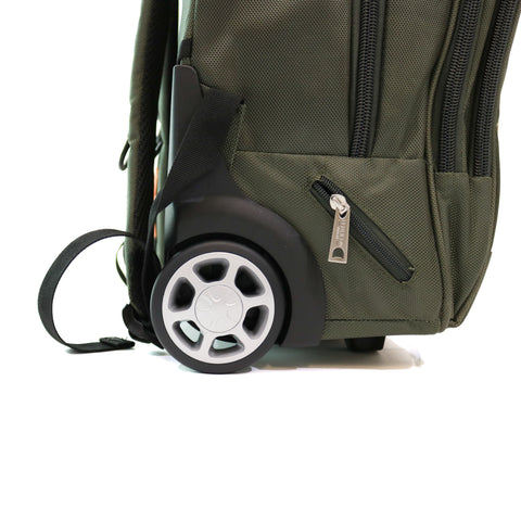 Rucsac Tip Troler Atena Verde 49x35x23 cm