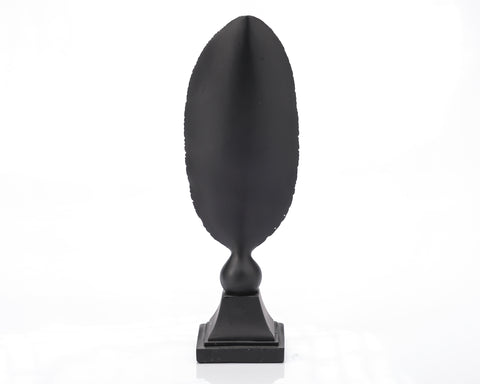 Statueta "Feather" Black din rasina