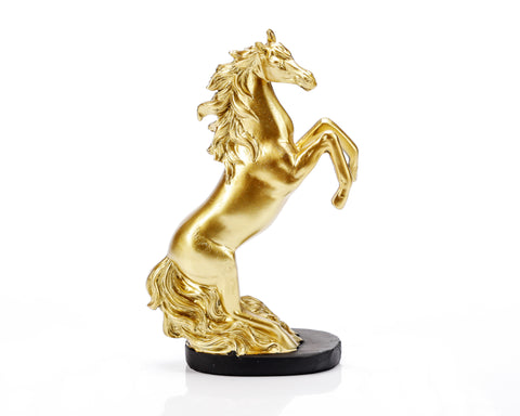 Statueta "Horse" Gold in rasina
