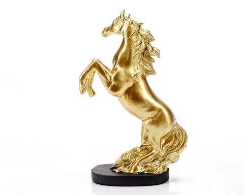 Statueta "Horse" Gold in rasina