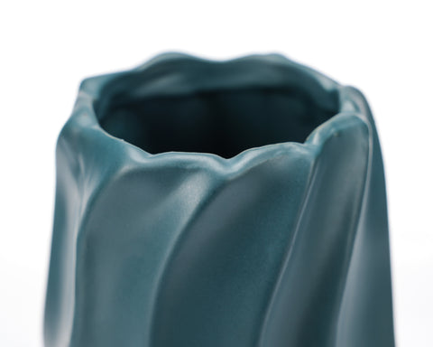 Vaza decorativa "NEW Waves" verde