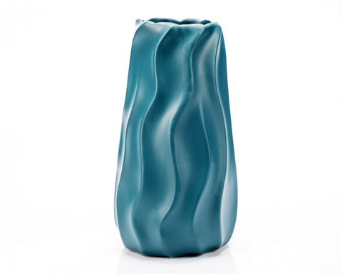 Vaza decorativa "NEW Waves" verde