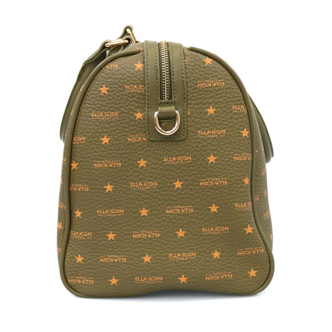 Geanta de Voiaj Ella Icon, Star, Verde Bronze, 42x17x26cm