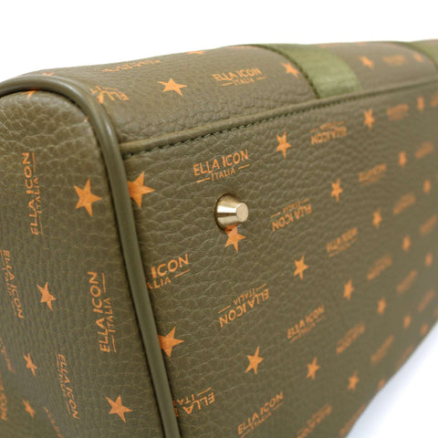 Geanta de Voiaj Ella Icon, Star, Verde Bronze, 42x17x26cm