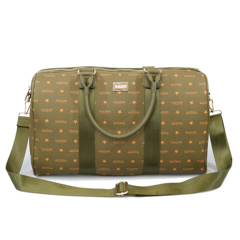 Geanta de Voiaj Ella Icon, Star, Verde Bronze, 42x17x26cm