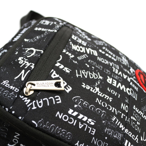 Geanta de umar, Ella Icon, Urban, Negru, 22x7x24.5cm