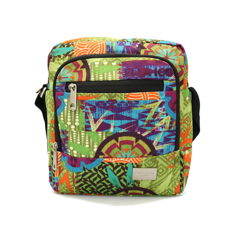 Geanta de umar, Ella Icon, Rio, Verde, 22x7x24.5cm