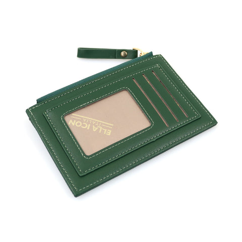 Etui pentru carduri Office, Ella Icon, Verde, 14x9cm