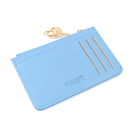 Etui pentru carduri Casual, Ella Icon, Albastru, 14x9cm