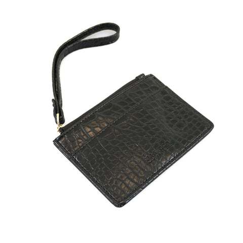Etui pentru carduri Skin, Ella Icon, Negru, 12x9cm