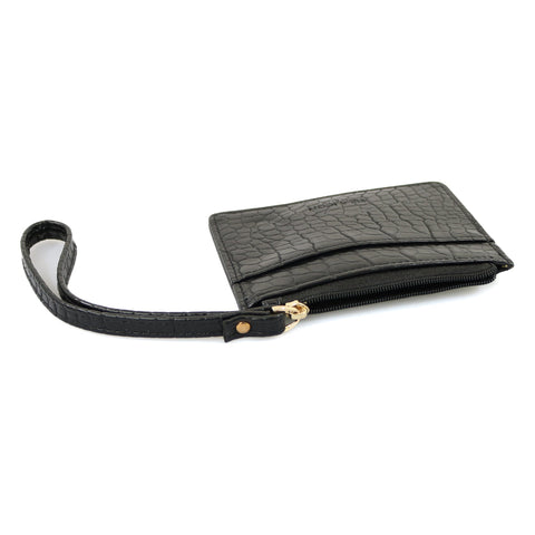 Etui pentru carduri Skin, Ella Icon, Negru, 12x9cm