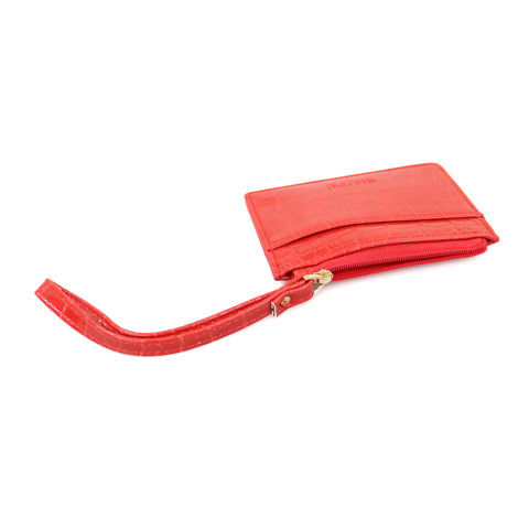 Etui pentru carduri Skin, Ella Icon, Rosu, 12x9cm