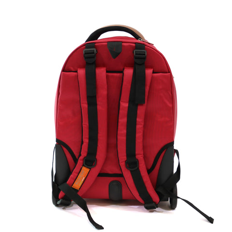 Rucsac Tip Troler Atena Rosu 49x35x23 cm
