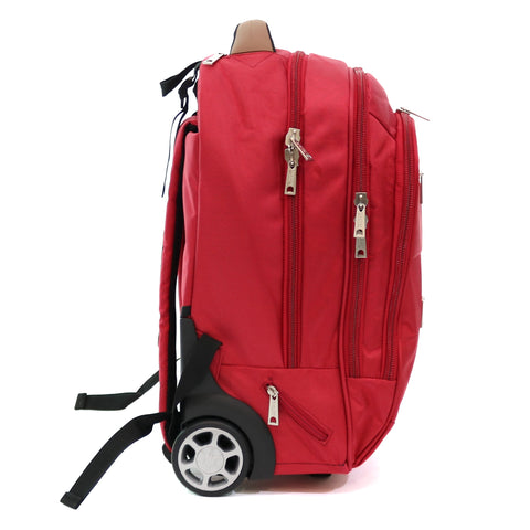Rucsac Tip Troler Atena Rosu 49x35x23 cm