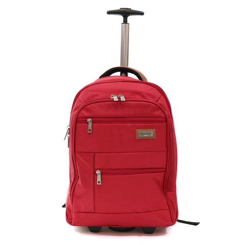 Rucsac Tip Troler Atena Rosu 49x35x23 cm