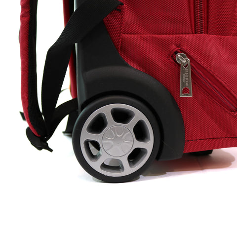 Rucsac Tip Troler Atena Rosu 49x35x23 cm
