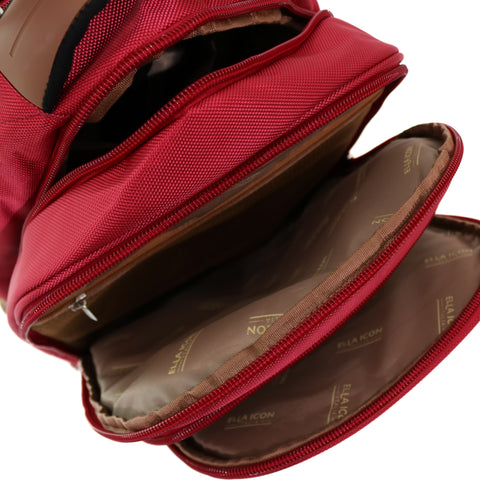 Rucsac Tip Troler Atena Rosu 49x35x23 cm
