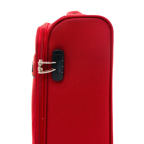 Troler Petra Textil Rosu 55X36x24 cm