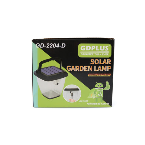 Lampa solara GDPLUS pentru gradina 30W GD-2204-D