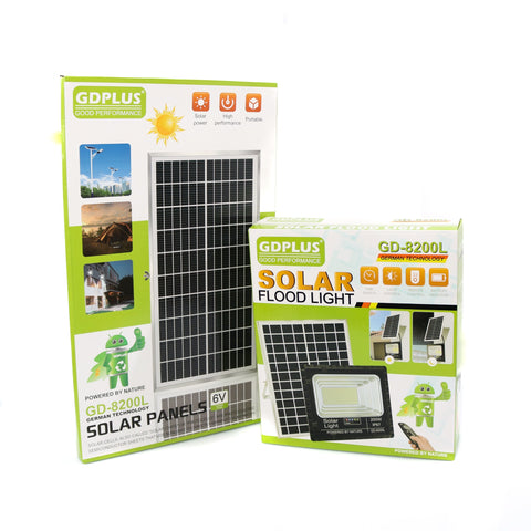 Proiector solar de perete GDPLUS cu telecomandă 200W GD-8200L
