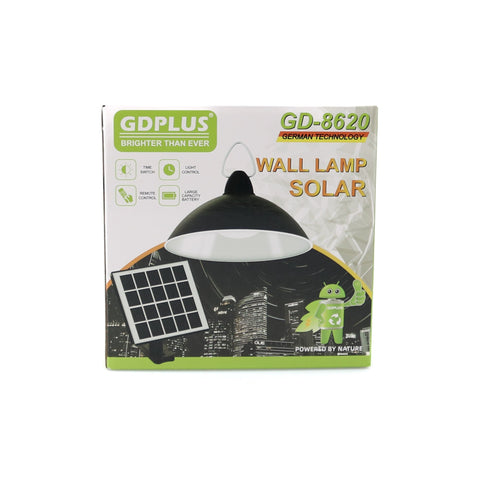 Lampa solara GDPLUS de perete cu telecomanda GD-8620