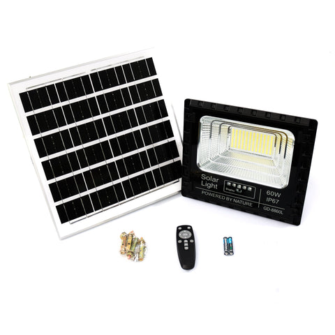 Proiector solar de perete GDPLUS cu telecomandă 60W GD-8860L