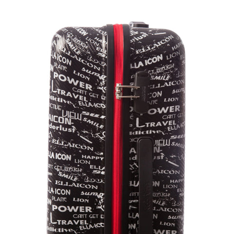 ELLA ICON TROLER URBAN NEGRU 68×26×46 cm - 1313 - Ella Icon