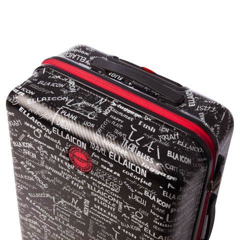 ELLA ICON TROLER URBAN NEGRU 68×26×46 cm - 1313 - Ella Icon