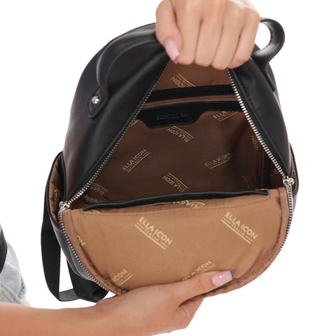 Ella Icon Rucsac De Dama Heart Negru 24*27*11 Cm